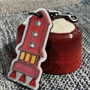 Coach Rocketship 🚀 bag charm / key chain